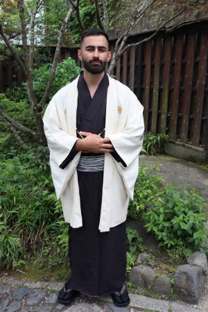 男性着物