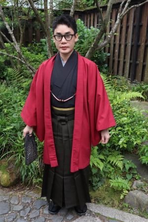 男性着物