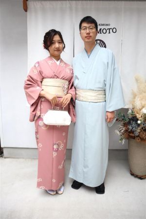 男性着物