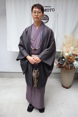 男性着物