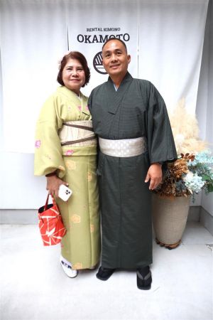 男性着物