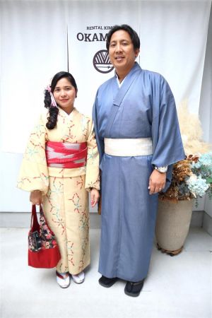 男性着物