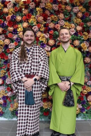 男性着物
