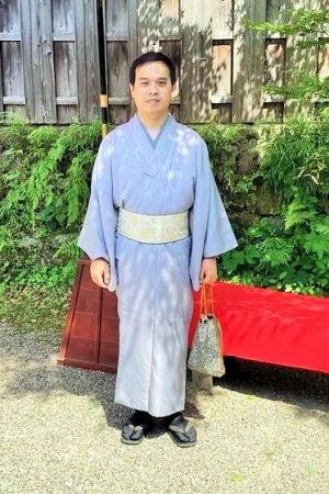 男性着物