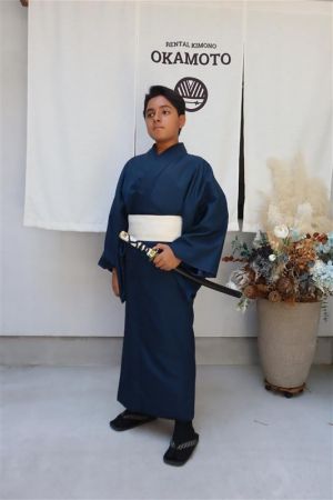男性着物