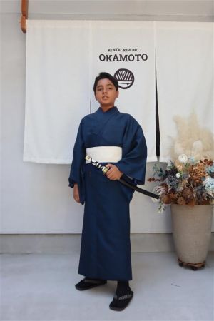 男性着物