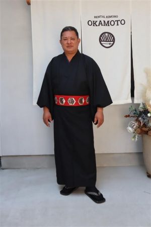 男性着物