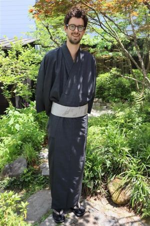 男性着物