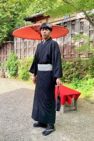 男性着物