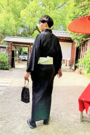 男性着物