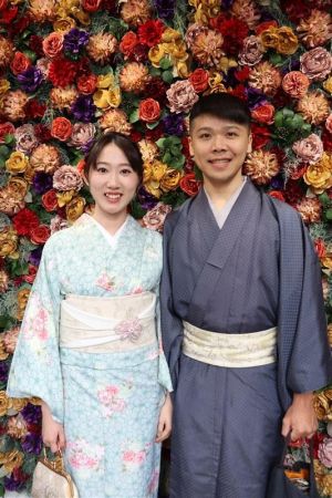 男性着物
