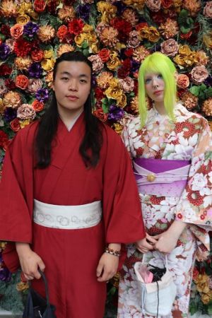 男性着物