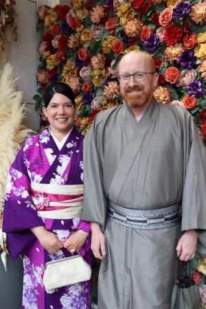 男性着物