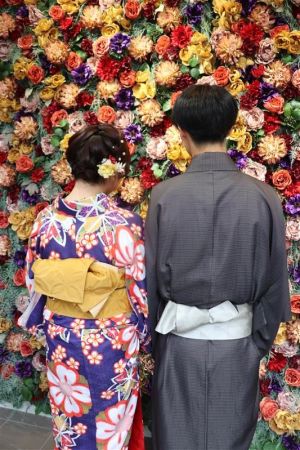 男性着物