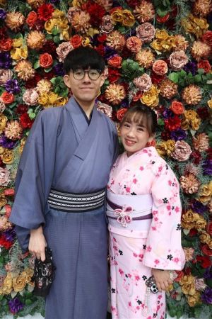 男性着物