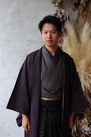 男性着物