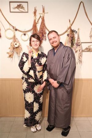 男性着物