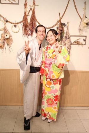 男性着物