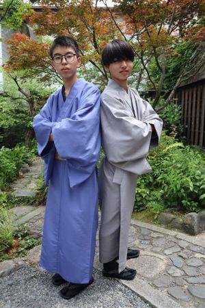 男性着物