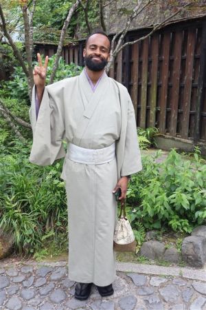 男性着物