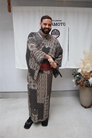 男性着物