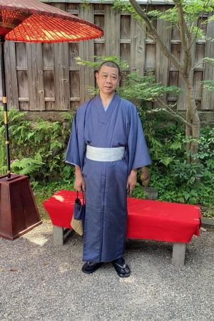 男性着物