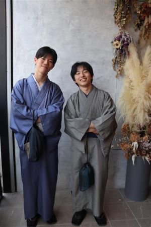 男性着物