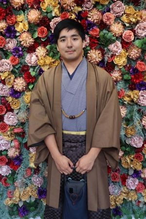 男性着物