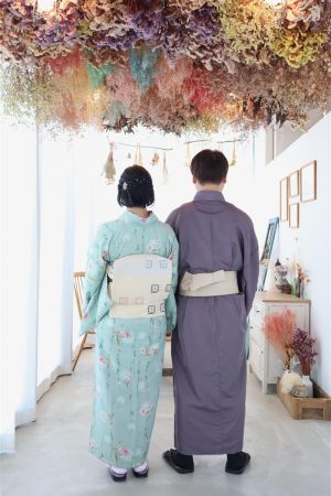 男性着物