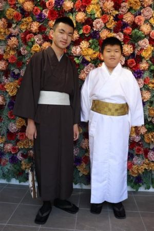 男性着物