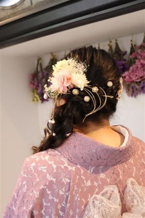 フリーチョイスヘアセット