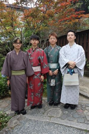 男性着物