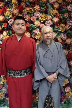 男性着物