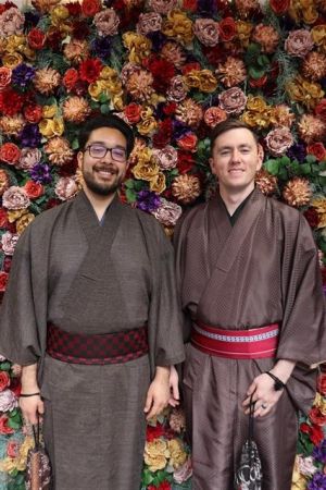 男性着物
