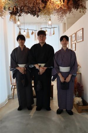 男性着物