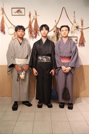 男性着物