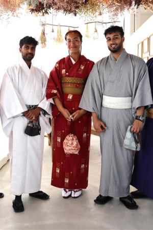 男性着物