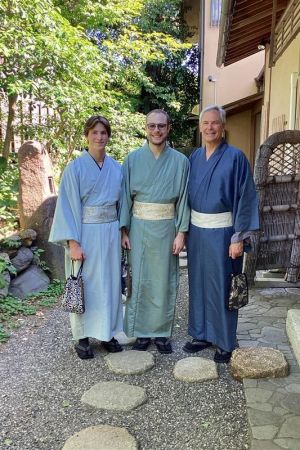 男性着物