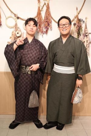 男性着物