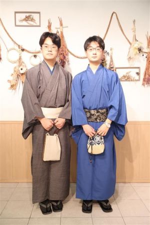 男性着物