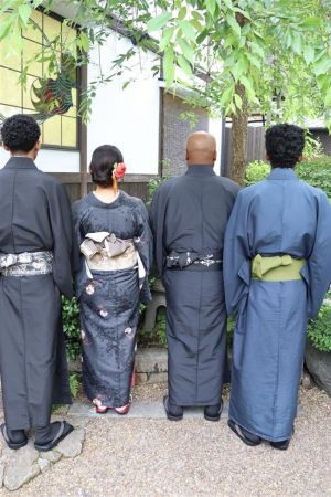 男性着物