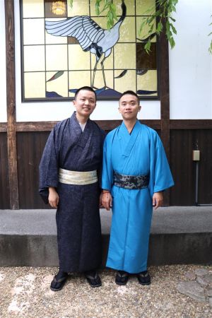 男性着物