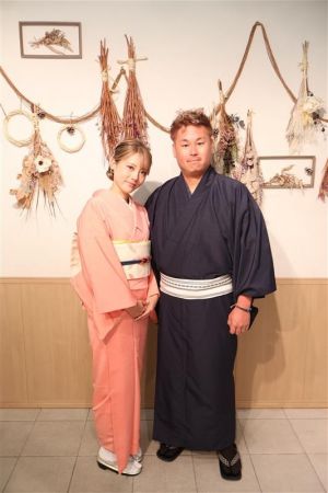 男性着物