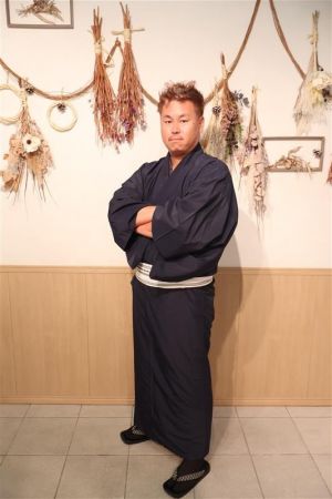 男性着物