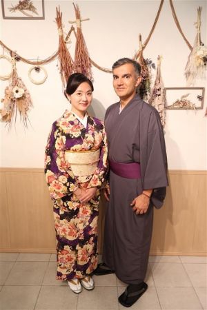 男性着物