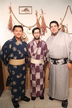 男性着物