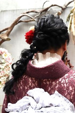 フリーチョイスヘアセット