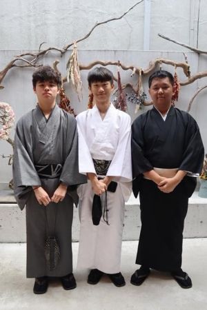 男性着物
