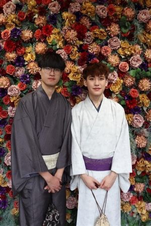 男性着物