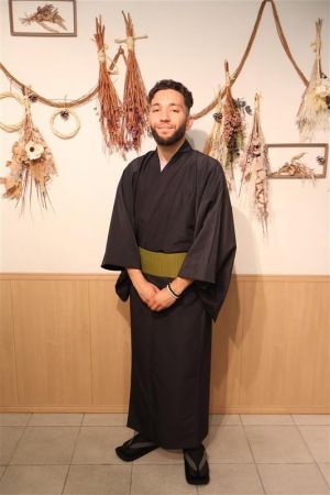男性着物